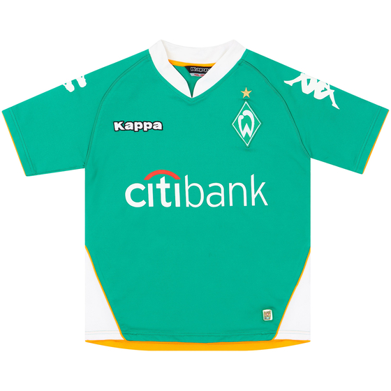 2007-08 Werder Bremen Home Shirt - 9/10 - (XL.Boys)