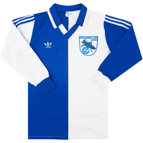 1980-85 Grasshoppers Home L/S Shirt - 8/10 - (S)