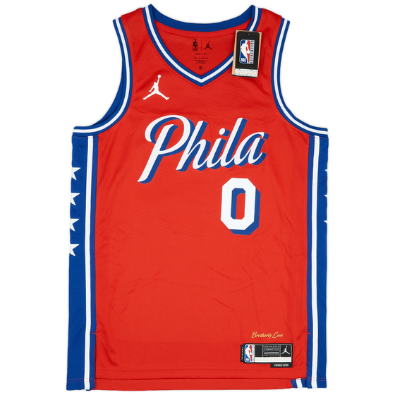 2020-24 Philadelphia 76ers Maxey #0 Jordan Swingman Alternate Jersey (XXL)