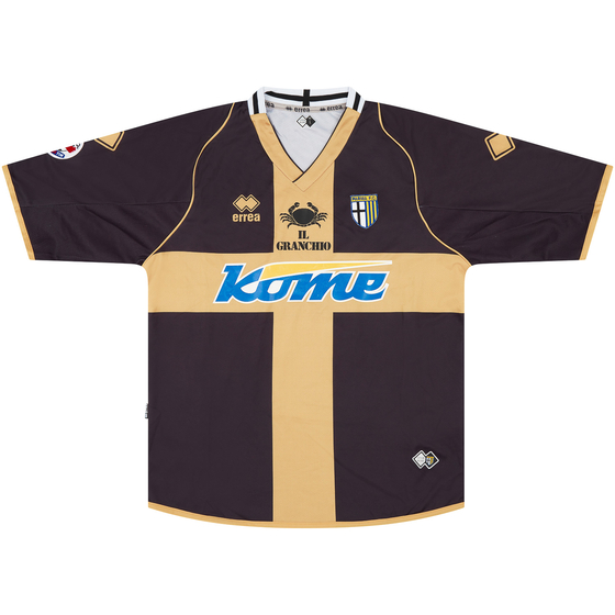 2007-08 Parma Match Issue Third Shirt Tombesi #16