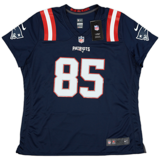 2021-23 New England Patriots Henry #85 Nike Game Home Jersey Womens (XXL)