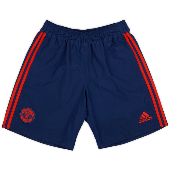 2015-16 Manchester United adidas Training Shorts - 9/10 - (M)