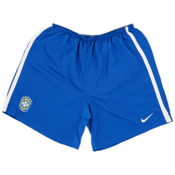 2006-08 Brazil Away Shorts - 9/10 - (XL)