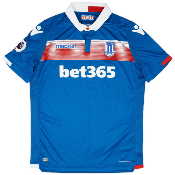 2017-18 Stoke City Away Shirt - 8/10 - (XL)