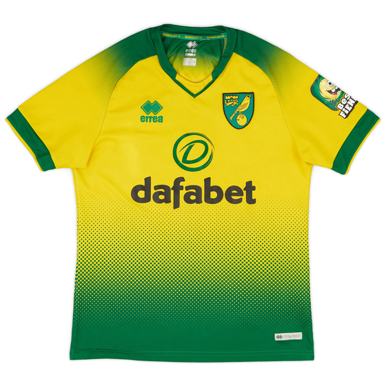 2019-20 Norwich Home Shirt - 6/10 - (S)