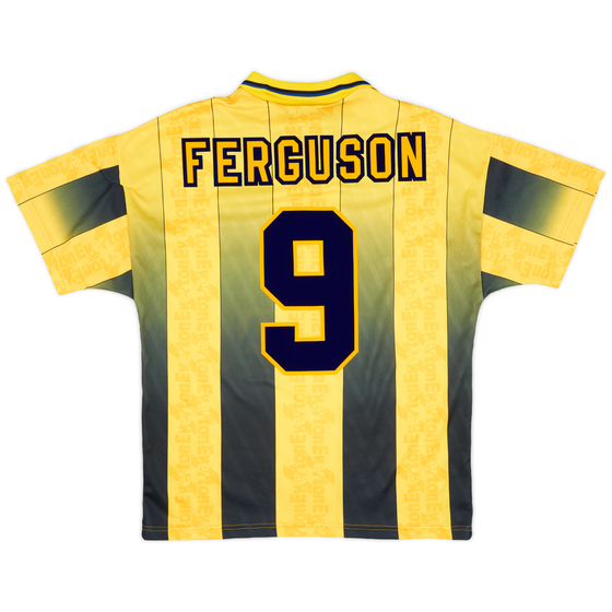 1996-98 Everton Away Shirt Ferguson #9 - 6/10 - (M)