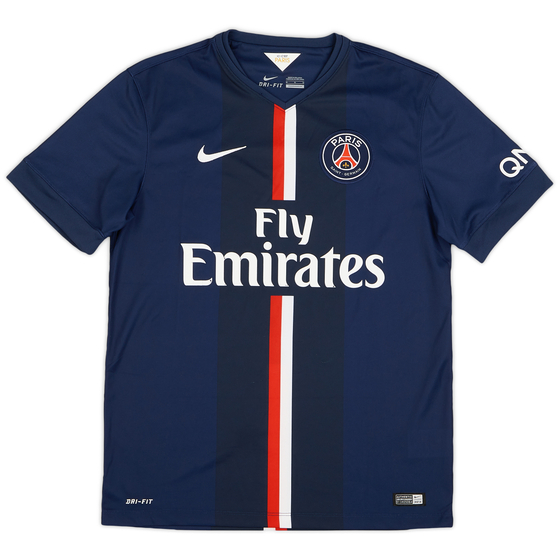 2014-15 Paris Saint-Germain Home Shirt - 7/10 - (M)