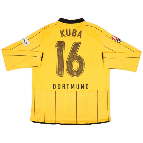 2008-09 Borussia Dortmund Home L/S Shirt Kuba #16 - 4/10 - (L)