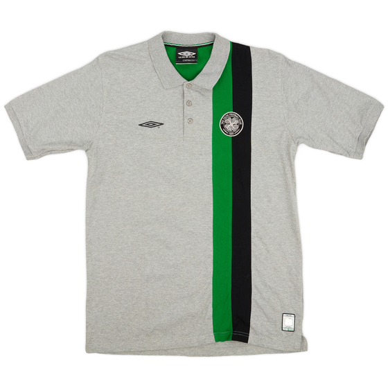 2003-04 Celtic Umbro Cotton Polo Shirt - 9/10 - (L)