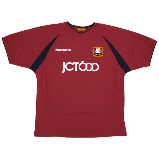 2003-04 Bradford City Diadora Training Shirt - 9/10 - (M)