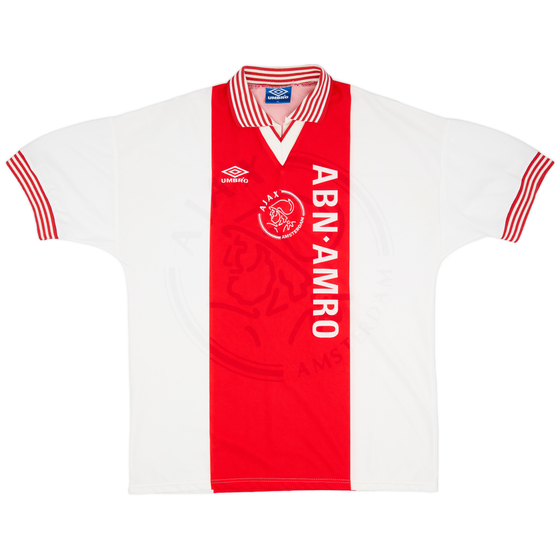 1995-96 Ajax Home Shirt - 9/10 - (XL)