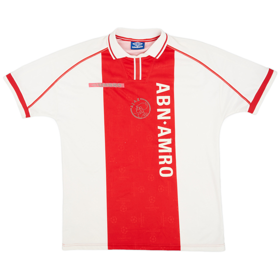 1998-99 Ajax Champions League Home Shirt - 5/10 - (XL)