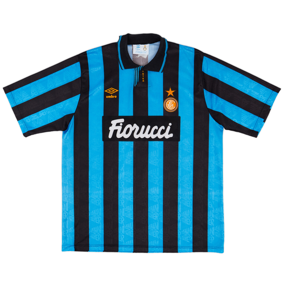 1992-94 Inter Milan Home Shirt - 8/10 - (XL)