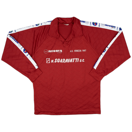 1989-90 Venezia Giacomin Sport Training L/S Shirt - 8/10 - (L)