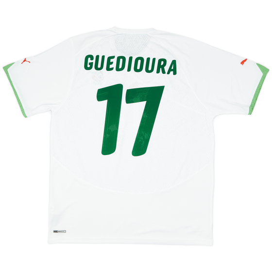 2010-11 Algeria Home Shirt Guedioura #17 (XL)
