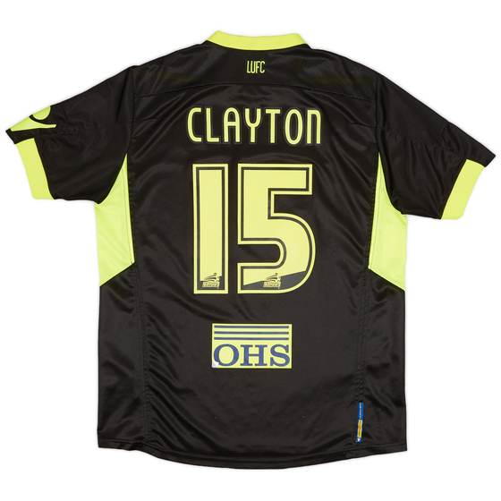 2011-12 Leeds United Away Shirt Clayton #15 - 7/10 - (L)