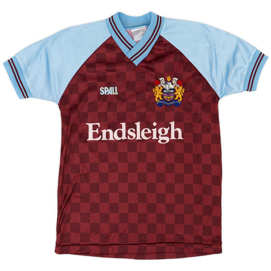 1988-89 Burnley Home Shirt - 8/10 - (Y)