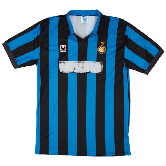 1990-91 Inter Milan Home Shirt - 4/10 - (XL)