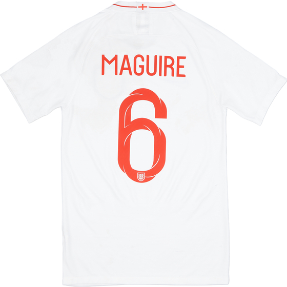 2018-19 England Home Shirt Maguire #6 - 4/10 - (S)