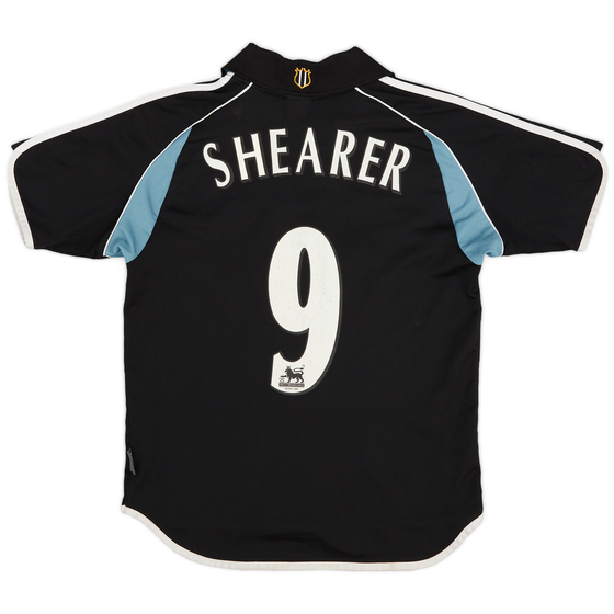 2000-01 Newcastle Away Shirt Shearer #9 - 8/10 - (Y)