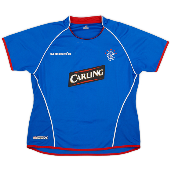 2005-06 Rangers Home Shirt - 5/10 - (Women's M)