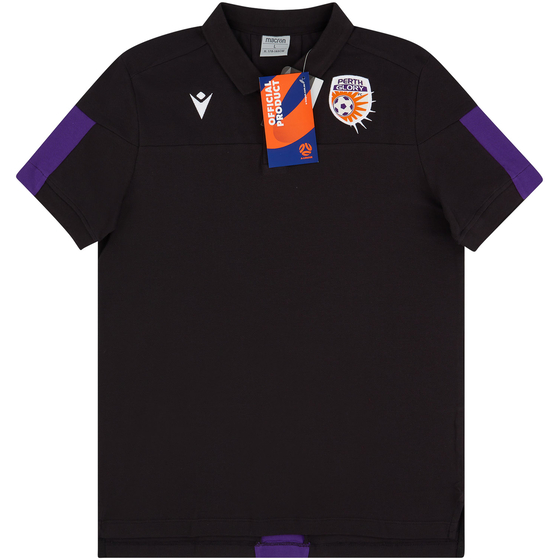 2020-21 Perth Glory Macron Polo T-Shirt