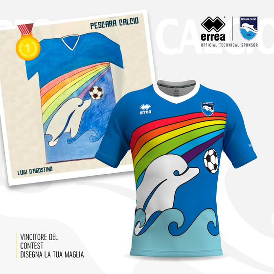 2020 Pescara Special Edition Rainbow Home Shirt