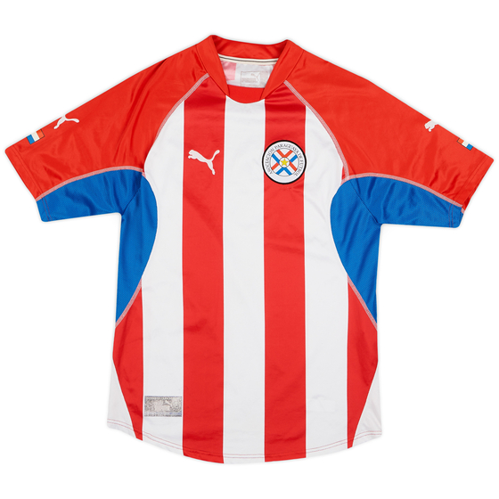 2002-04 Paraguay Home Shirt - 7/10 - (M)