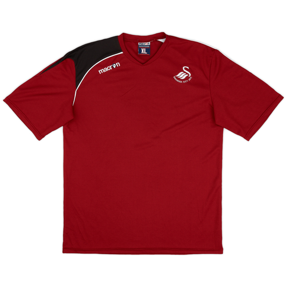 2005-06 Swansea Macron Training Shirt - 9/10 - (XL)