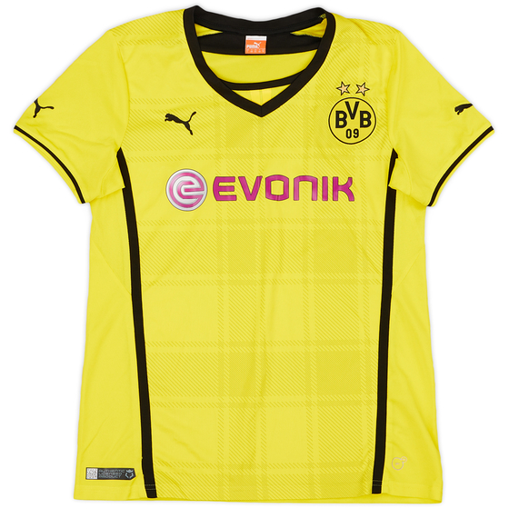 2013-14 Borussia Dortmund Home Shirt - 9/10 - (Women's L)