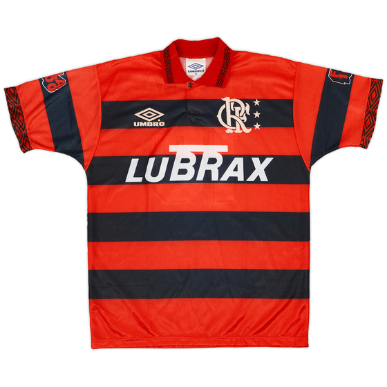 1994-95 Flamengo Centenary Home Shirt #10 - 9/10 - (L)