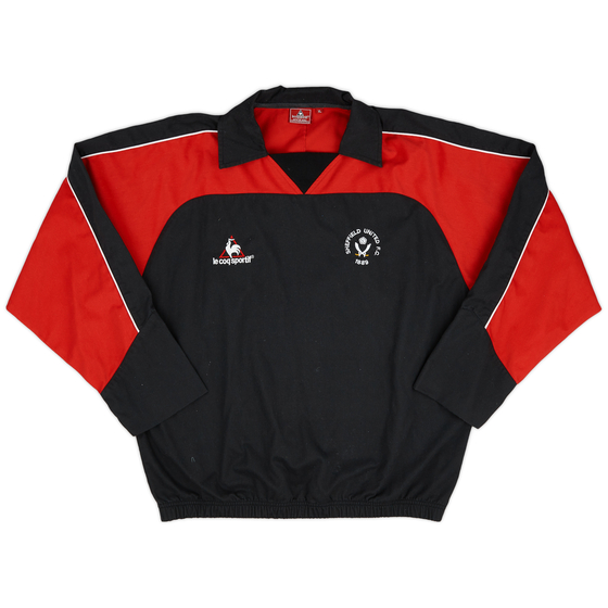 1997-99 Sheffield United Le Coq Sportif Drill Top - 8/10 - (XL)