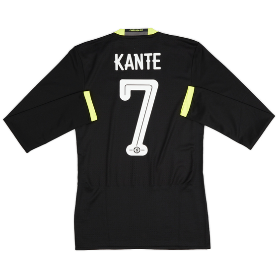 2016-17 Chelsea Player Issue Away L/S Shirt Kante #7 (S/M)