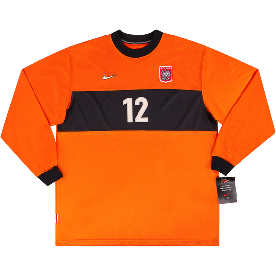 1998-99 Poland GK Match Issue Shirt #12 XXL