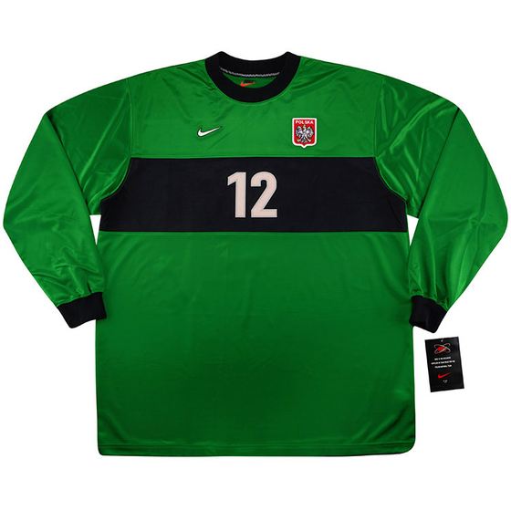 1998-99 Poland GK Match Issue Shirt #12 XXL