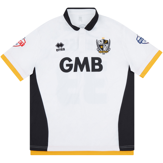 2014-15 Port Vale Match Issue Home Shirt Inniss #33