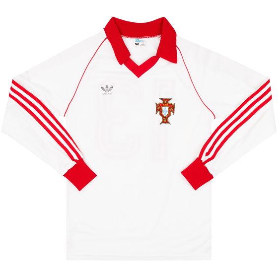 1980-82 Portugal Match Issue Away L/S Shirt #13