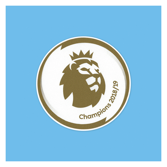 2019-20 Manchester City Premier League 18/19 Champions Patch
