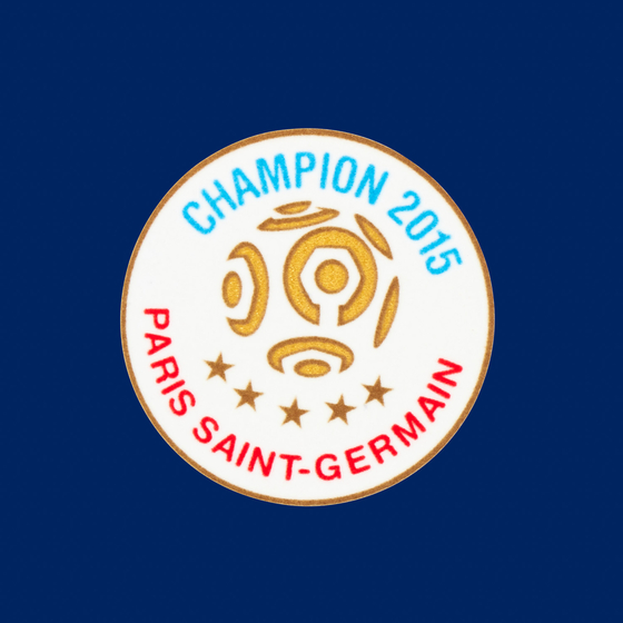 2015-16 Ligue 1 'Champion 2015' Paris Saint-Germain Player Issue Patch