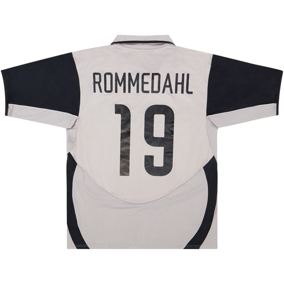 2003-04 PSV Match Issue Away Shirt Rommedahl #19