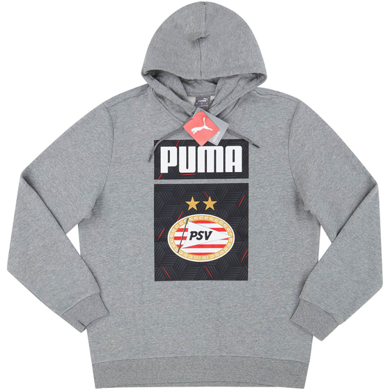 2020-21 PSV Puma Graphic Hooded Sweat Top