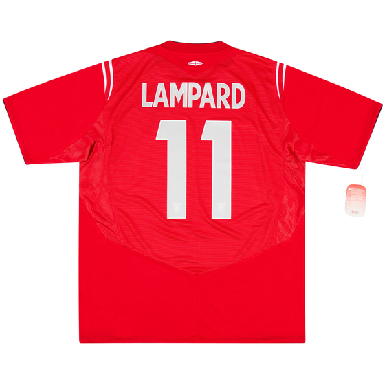 2004-06 England Away Shirt Lampard #11 XL