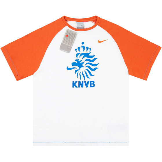 2006-08 Netherlands Nike Training Shirt L.Boys