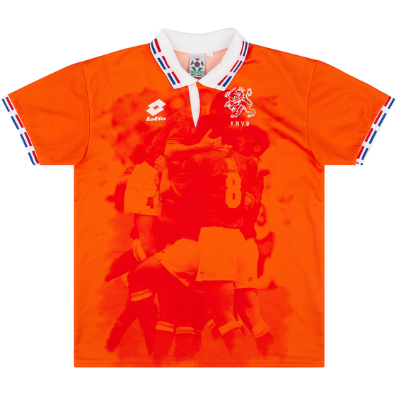 1996-98 Netherlands Home Shirt - 5/10 - (XL.Boys)