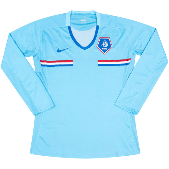 2008-09 Netherlands Player Issue Away L/S Shirt Women's (L)