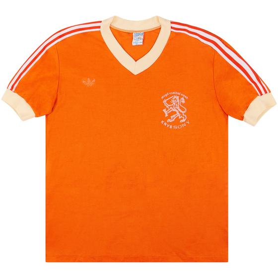 1983-85 Netherlands Youth Football Home Shirt - 5/10 - (M)