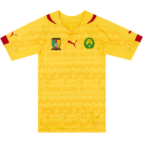 2014-14 Cameroon Player Issue Away Shirt - 8/10 - (L)