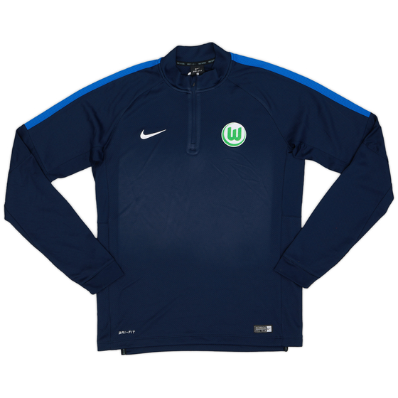 2016-17 Wolfsburg Nike 1/4 Zip Training Top - 7/10 - (M)