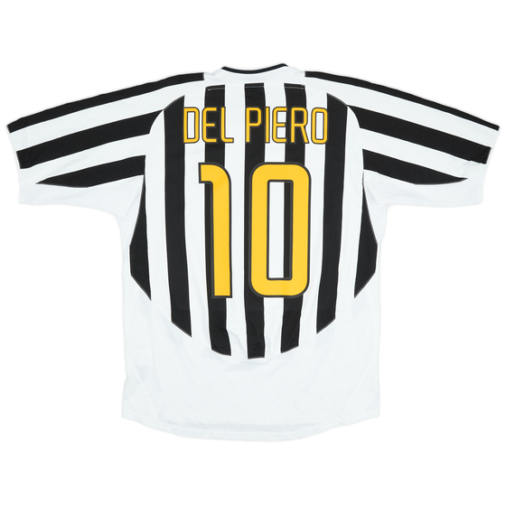 2003-04 Juventus Home Shirt Del Piero #10 - 9/10 - (L)