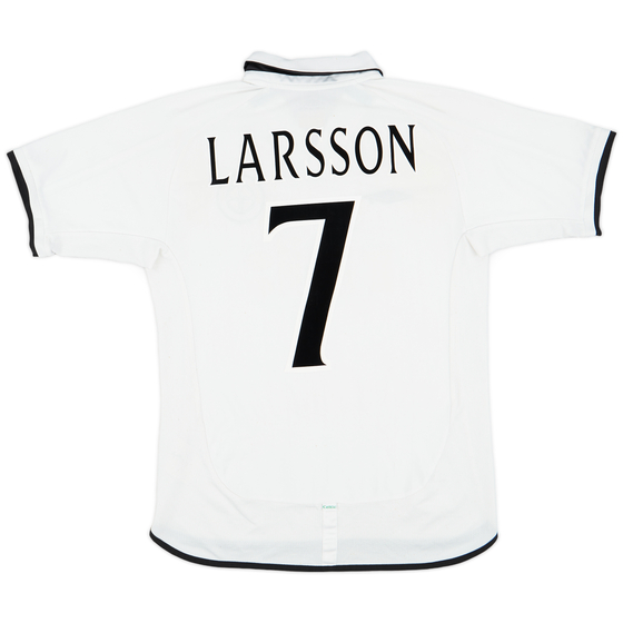 2001-02 Celtic Away Shirt Larsson #7 - 7/10 - (M)